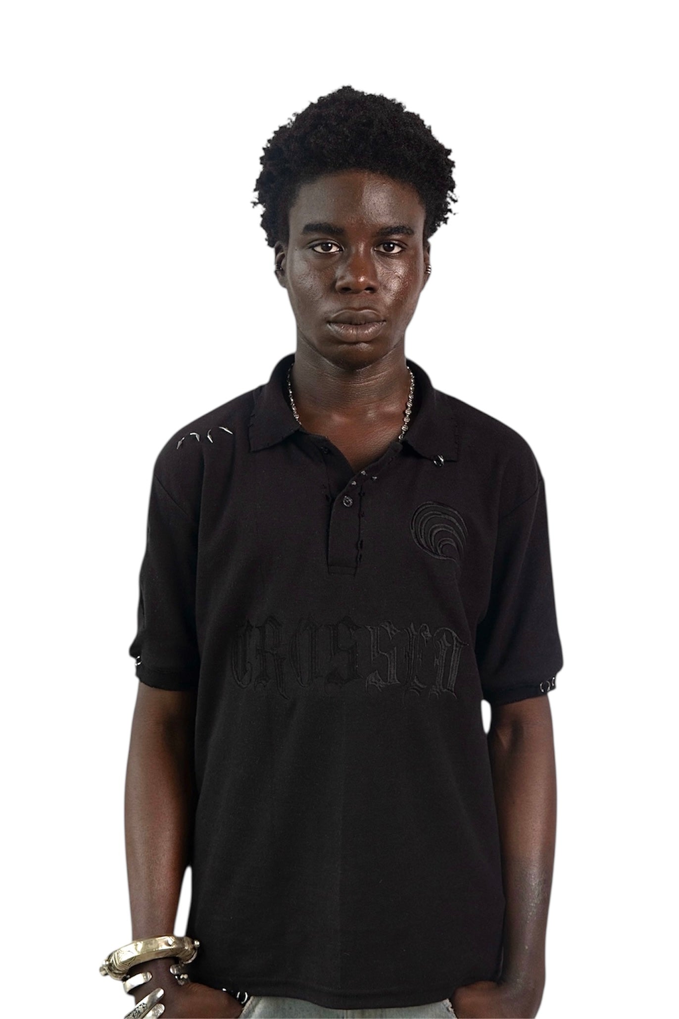 PIERCED POLO