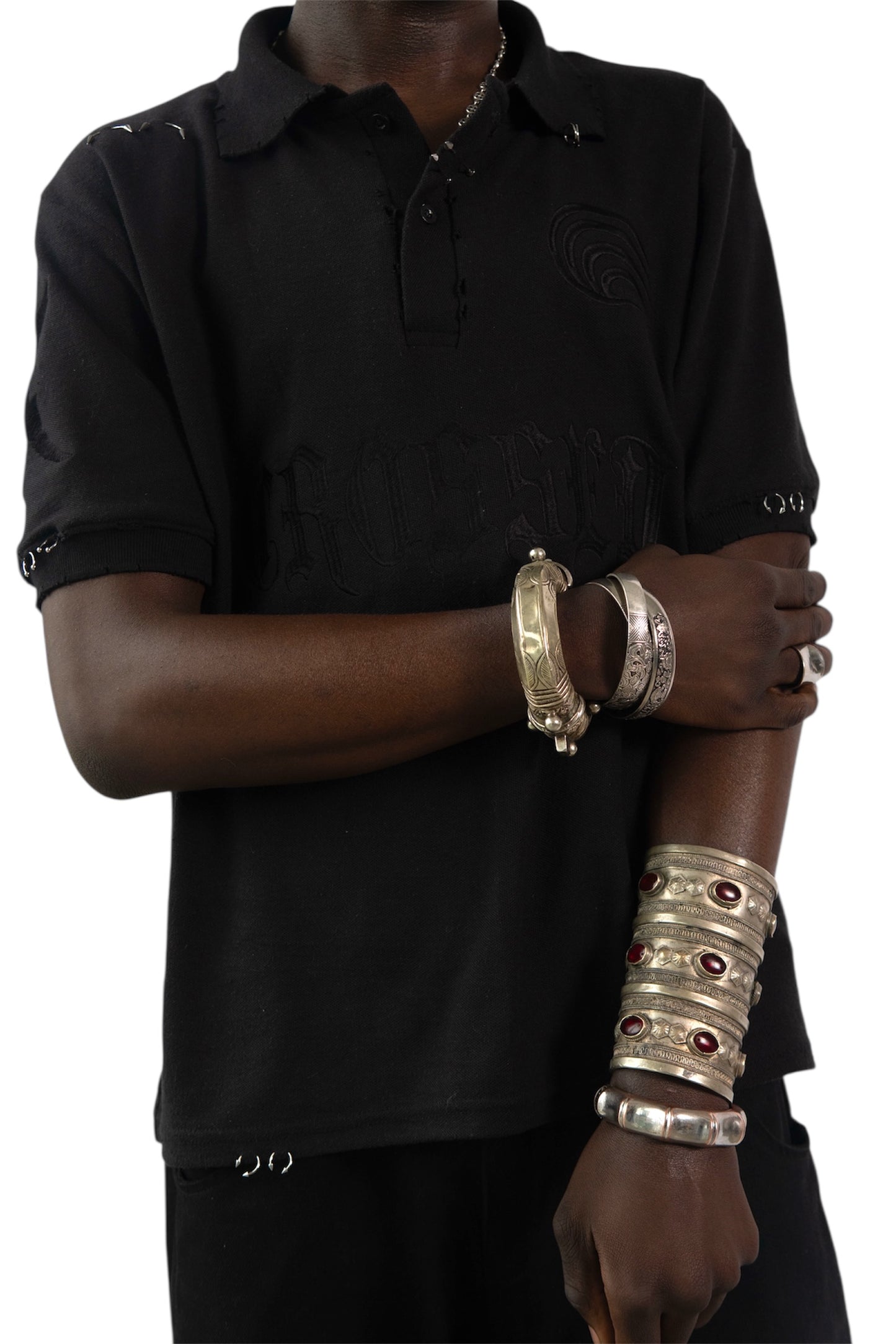 PIERCED POLO