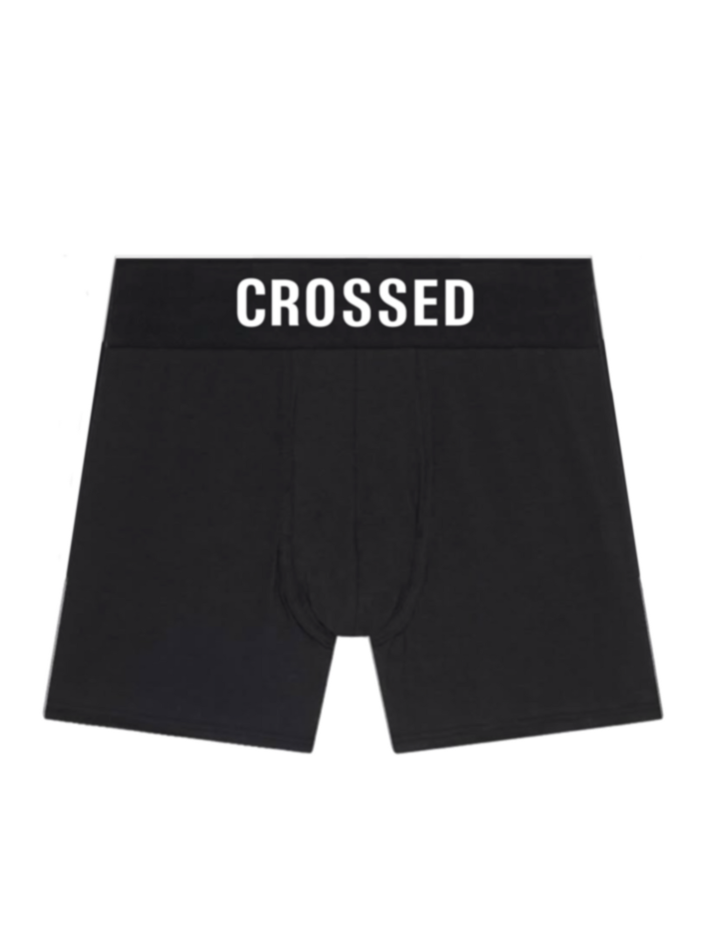 CROSSED BOXERS